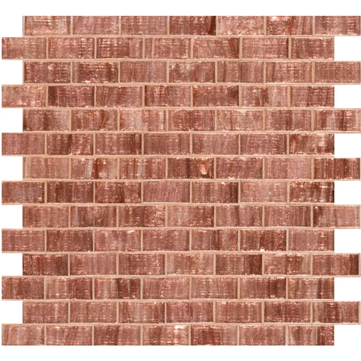 Mosaico Di Vetro Piastrelle Trend-Vi Rectangular 222