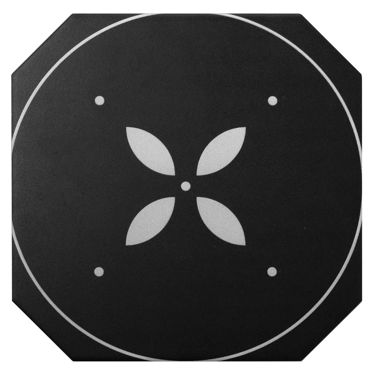 Gres Porcellanato Piastrelle Genexia Nero Bianco Decor 2 Ottagono 20x20cm Gres Porcellanato Piastrelle Genexia Nero Bianco Decor 2 Ottagono 20x20cm