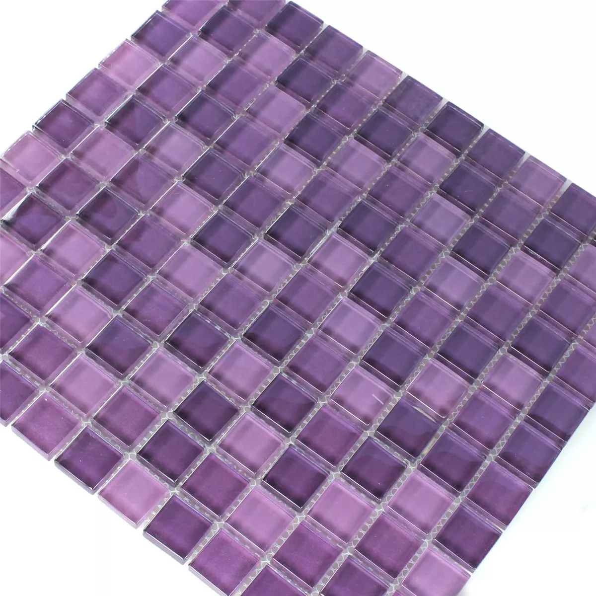 Mosaico Vetro Porpora Mix