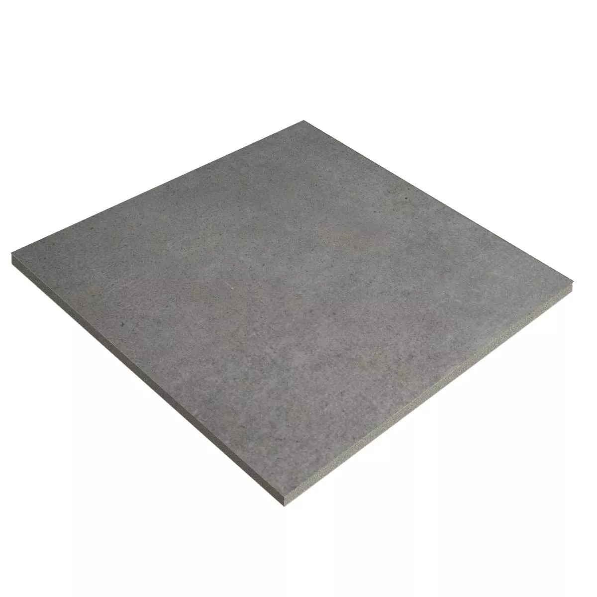 Piastrella Esterni Gres Porcellanato Panama Cemento Ottica Grigio Scuro 60x60x2 cm