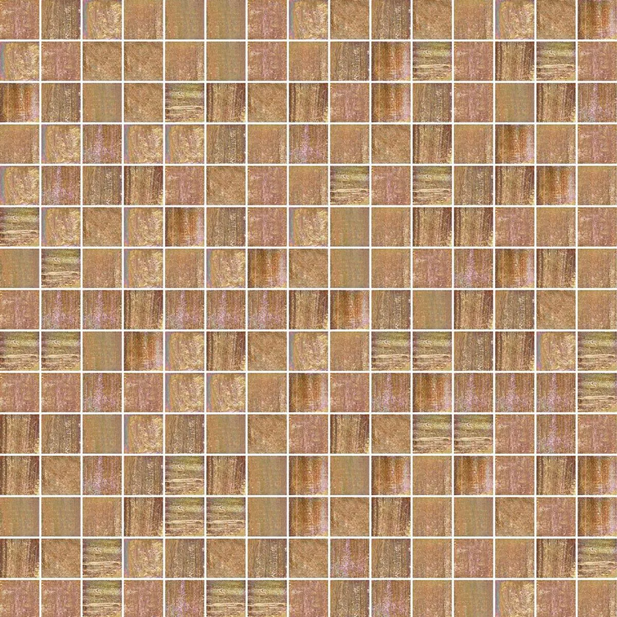 Mosaico Di Vetro Piastrelle Trend-Vi 822 Shining 20x20 mm