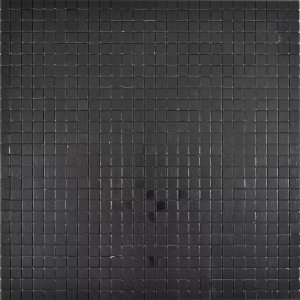 Campione Metallo Mosaico Wygon Autoadesivo Nero 