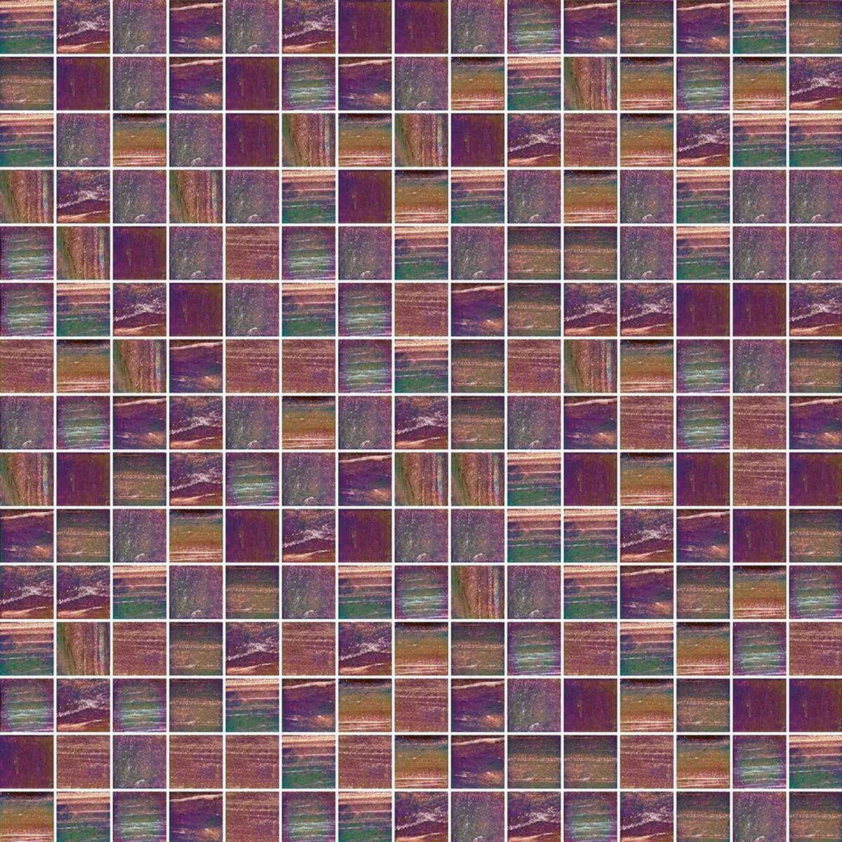 Mosaico Di Vetro Piastrelle Trend-Vi 823 Shining 20x20 mm