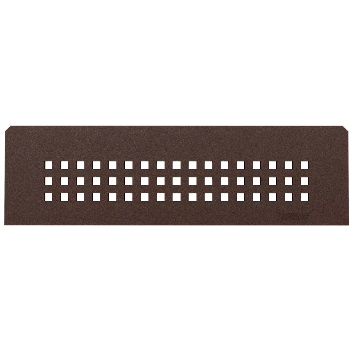Mensola a muro Schlüter rettangolare 30x8,7 cm, quadrata, bronzo