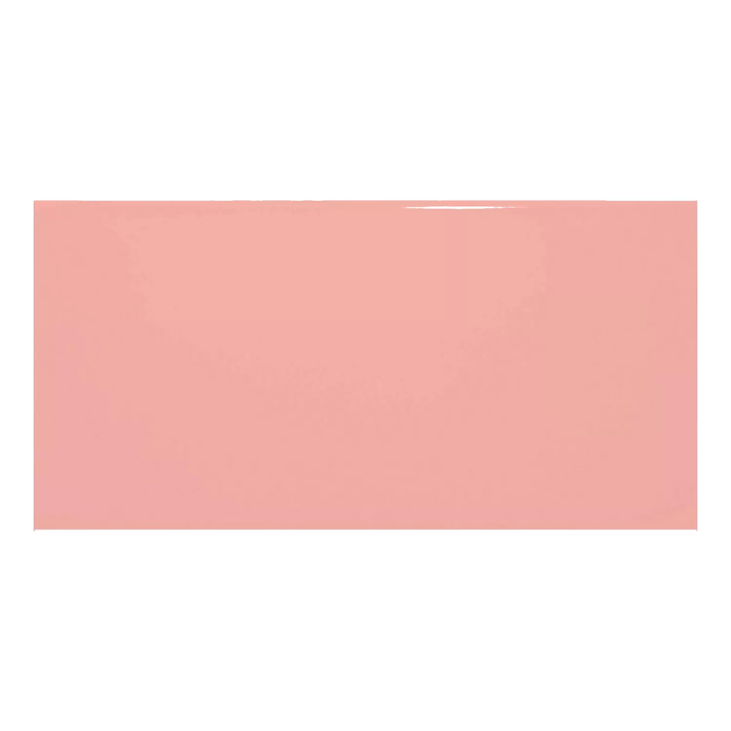 Piastrella metropolitana Rosa Lucida 10x20 cm Senza Sfaccettatura Avebury Rosa
