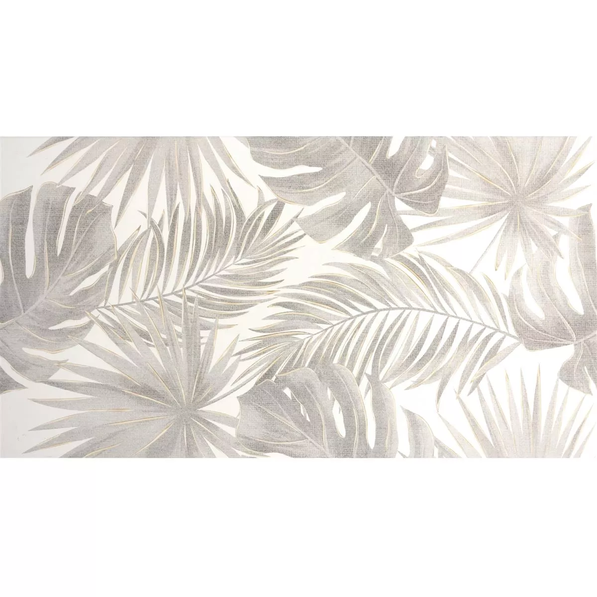 Rivestimenti Maldives Floral 30x60cm Grigio