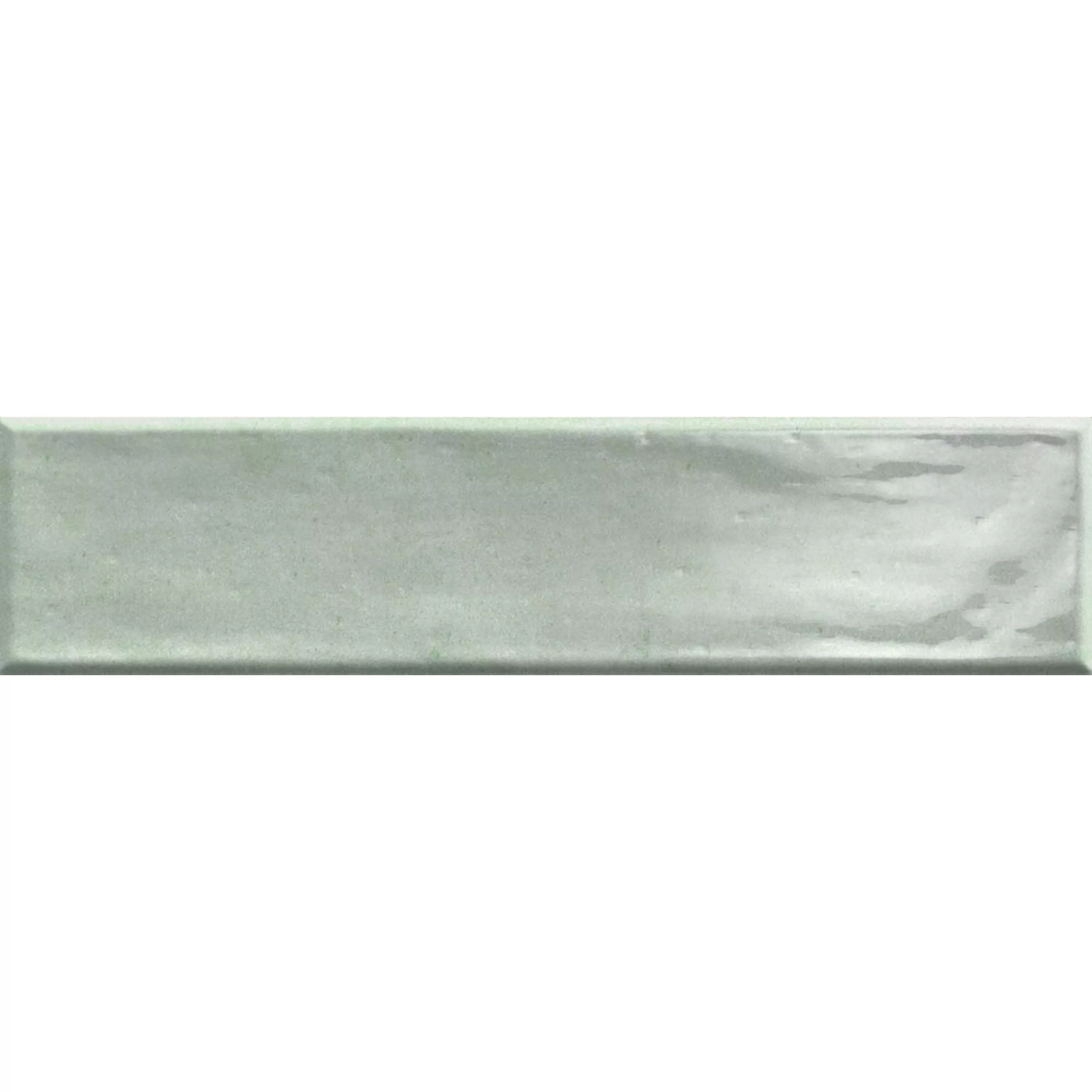 Rivestimenti Tropea Lucida Ondulato Verde 7,5x30cm Rivestimenti Tropea Lucida Ondulato Verde 7,5x30cm