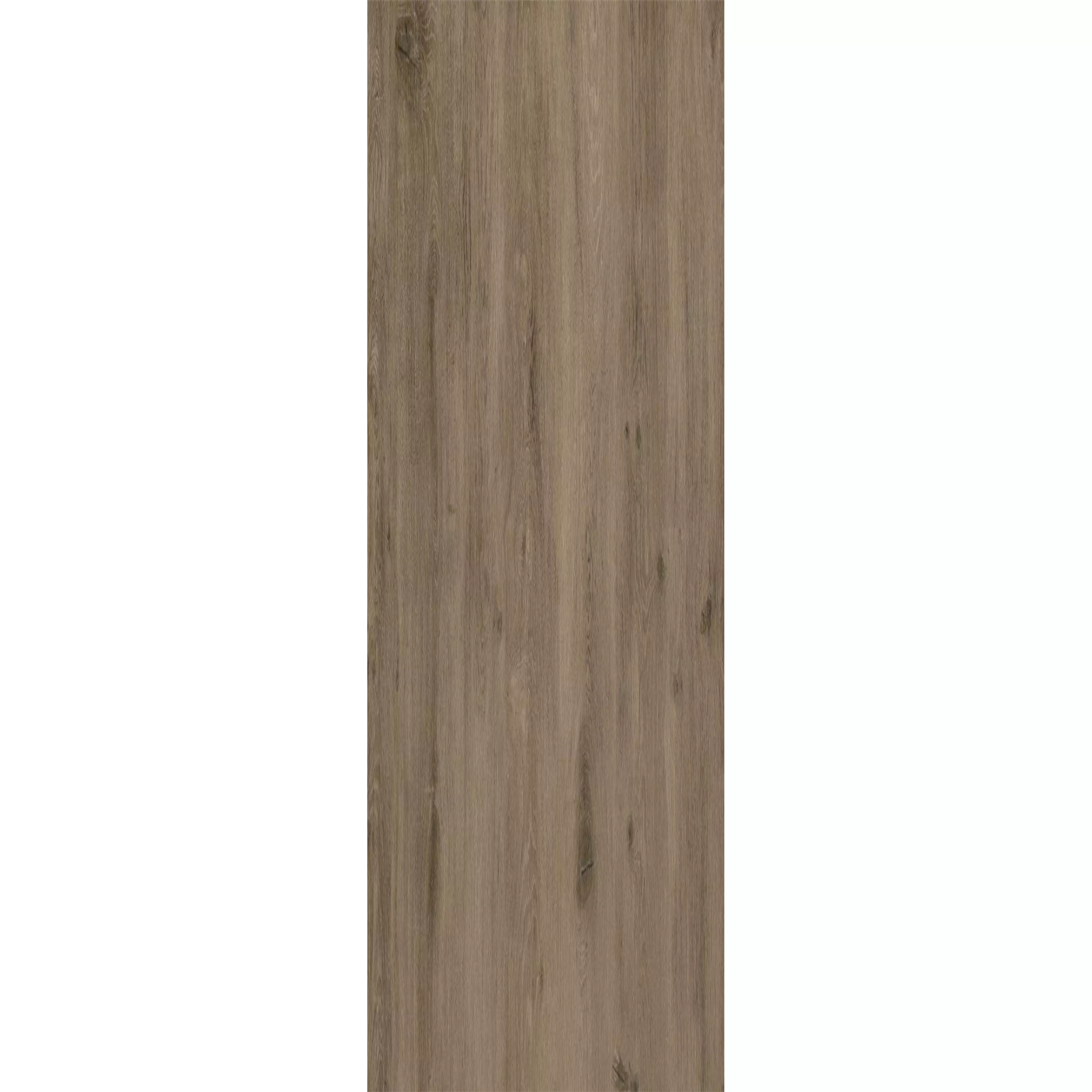 Piastrelle In Vinile Sistema A Clic Woodland Marrone Grigio 17,2x121cm