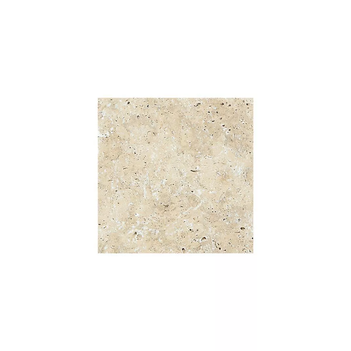 Campione Pietra Naturale Piastrelle Travertin Barga Beige 30,5x30,5cm