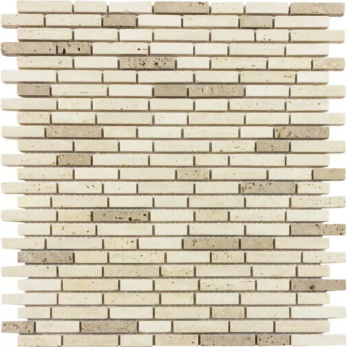 Campione Marmo Mosaico In Pietra Naturale Piastrelle Tuscania Brick Beige