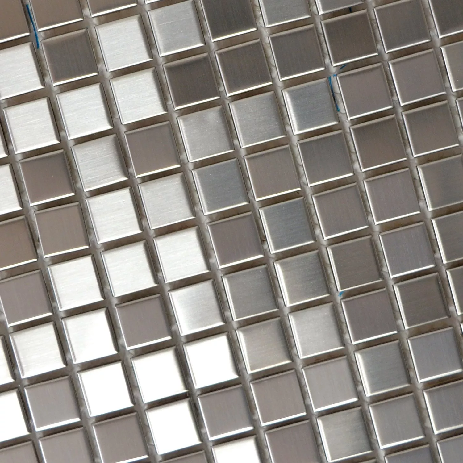 Metallo Mosaico Magnet Spazzolato Piazza 15