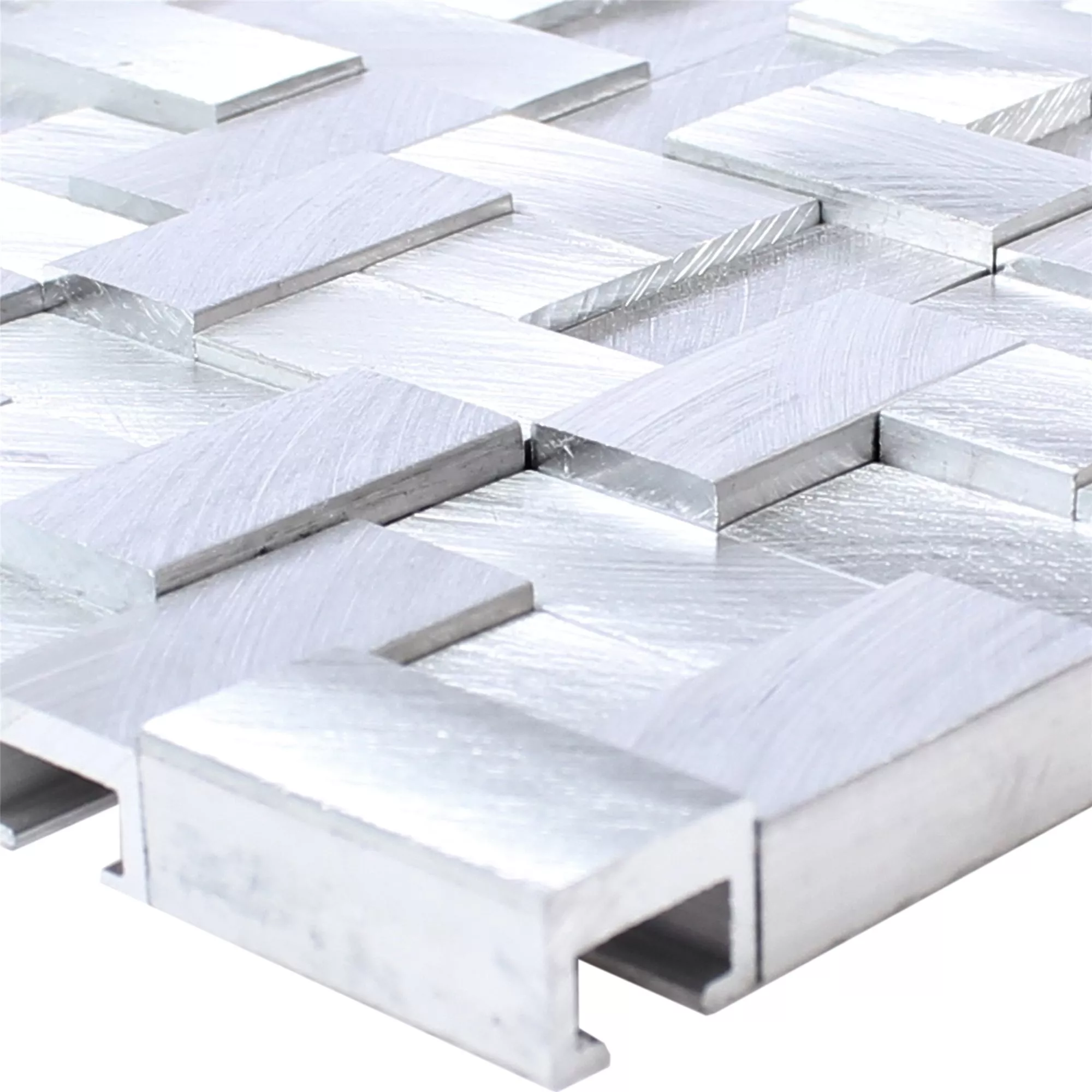 Mosaico Alluminio Metall Elvis 3D Argento Mosaico Alluminio Metall Elvis 3D Argento