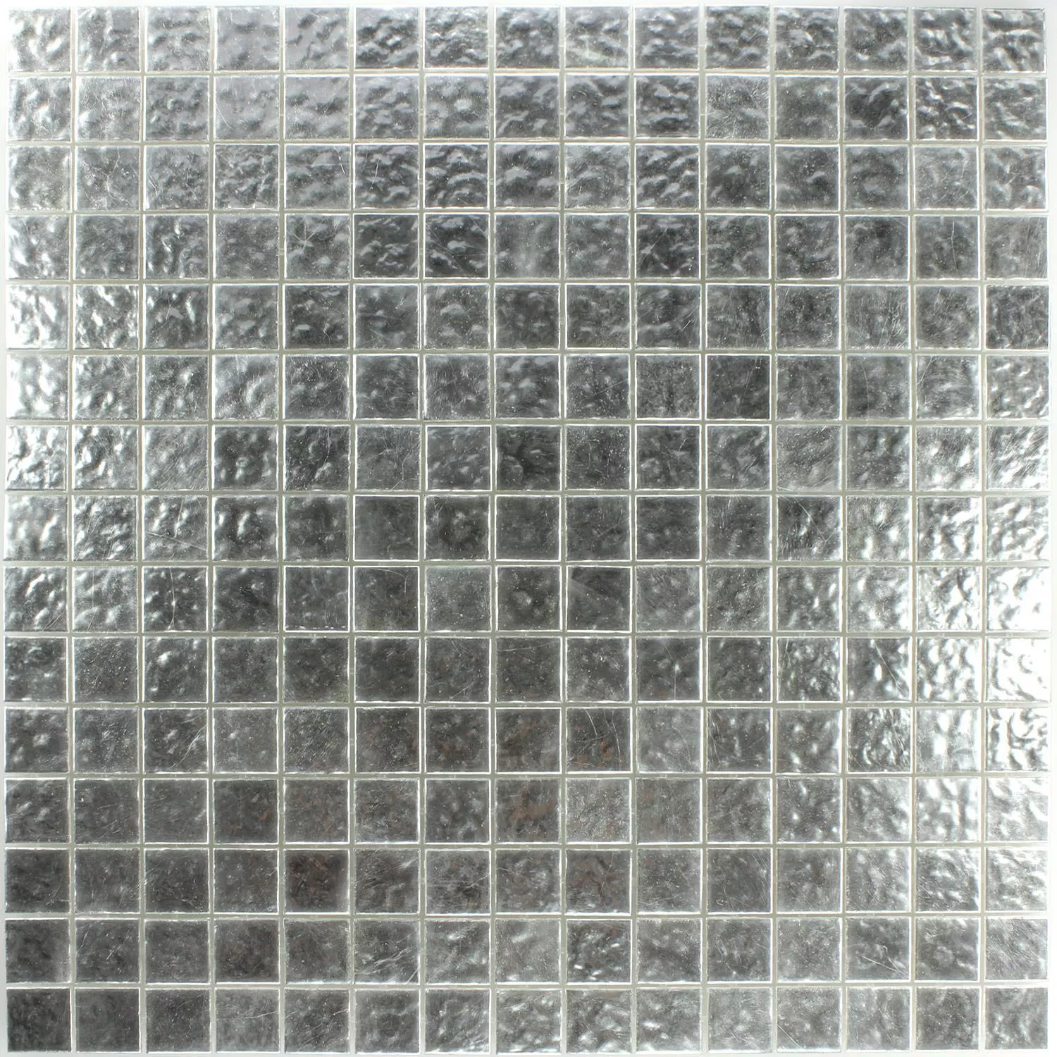 Mosaico Trend-Vi Vetro Bianco Oro 24k 1x1cm