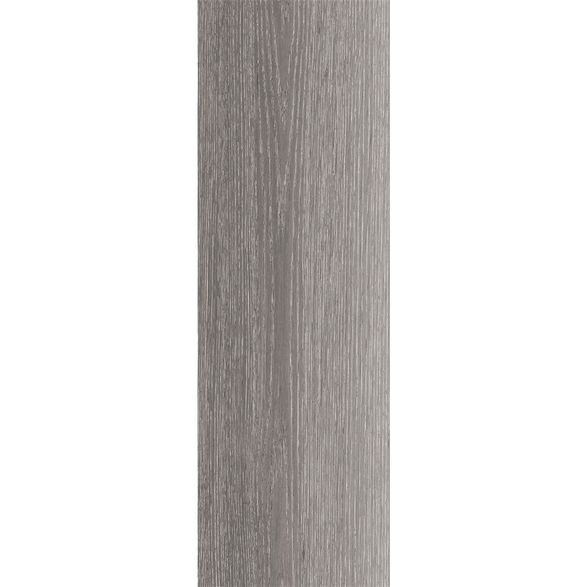 Piastrelle In Vinile Sistema A Clic Woodburn Grigio 17,2x121cm
