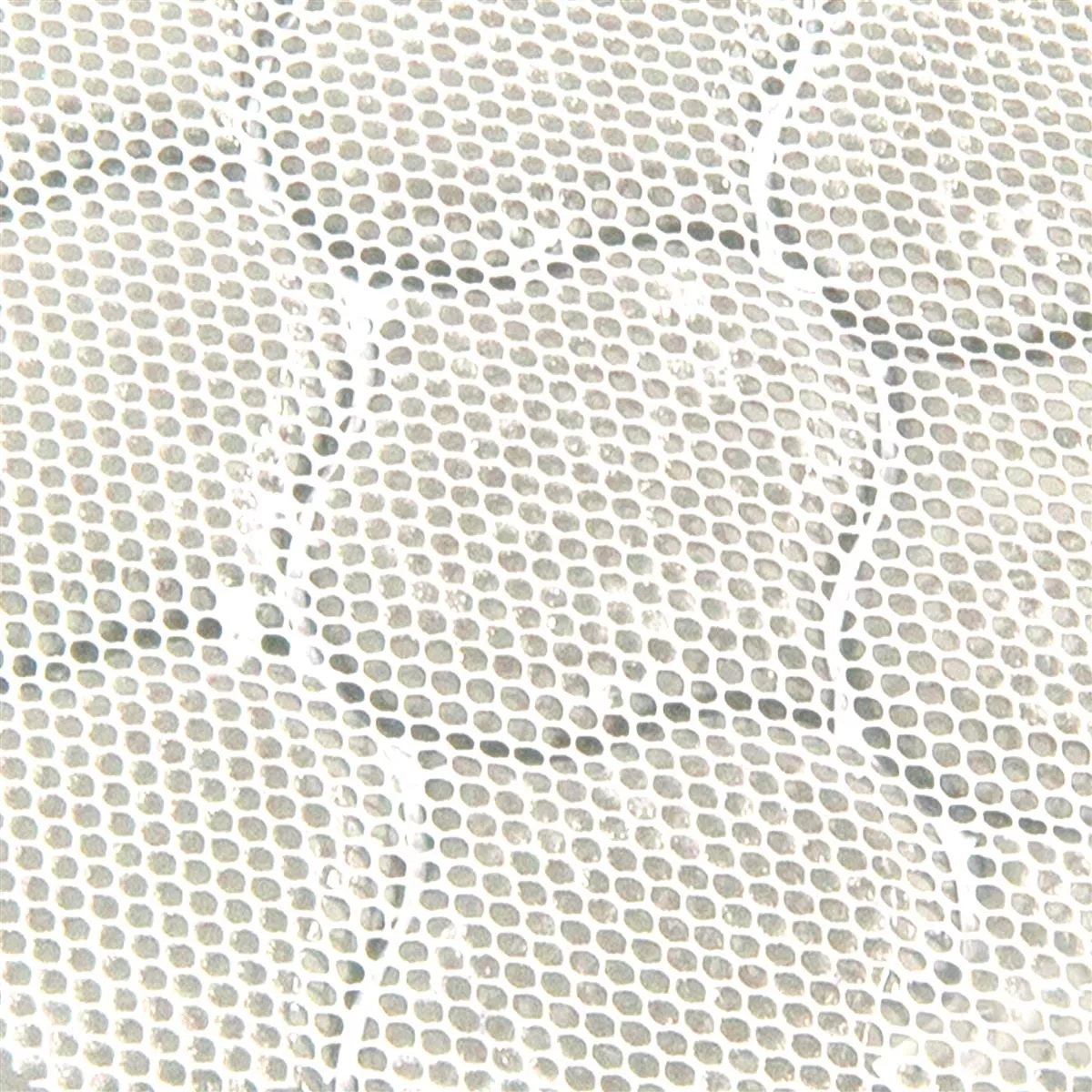 Mosaico Di Vetro Piastrelle Andalucia Arabesque Bianco