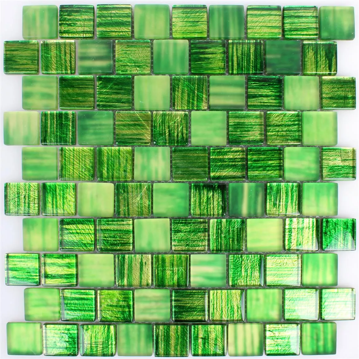 Mosaico Vetro Piastrella Lanzarote Verde