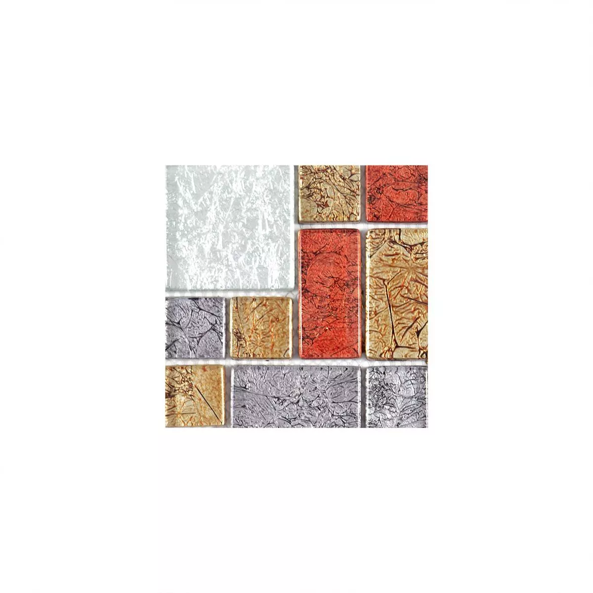 Campione Mosaico Vetro Piastrella Curlew Nero  ix