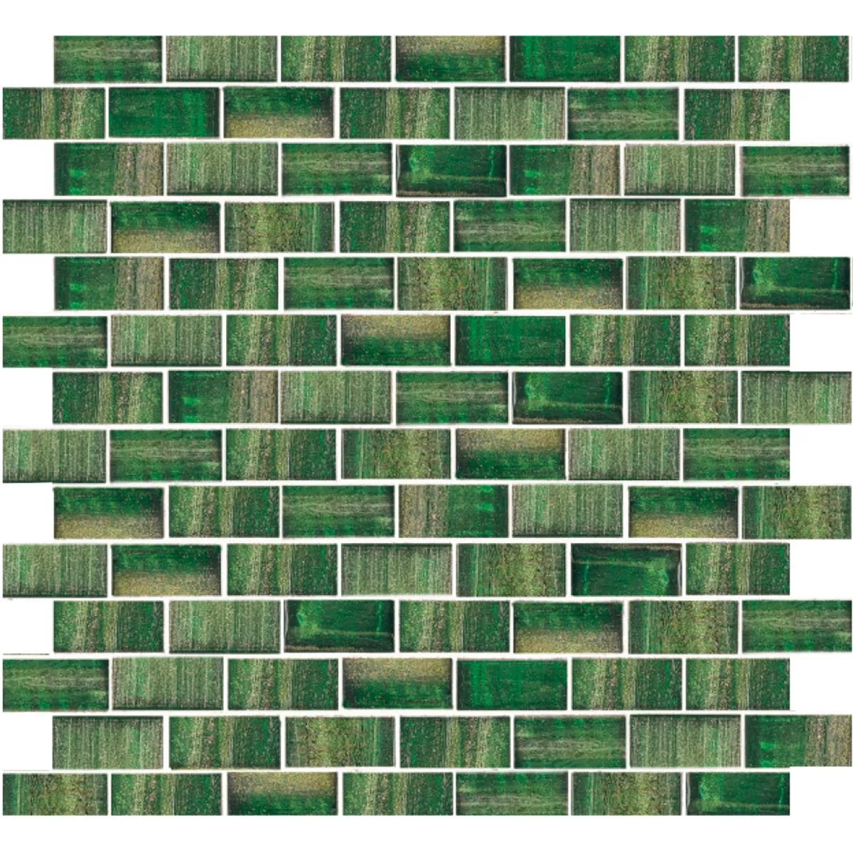 Mosaico Di Vetro Piastrelle Trend-Vi Rectangular 236