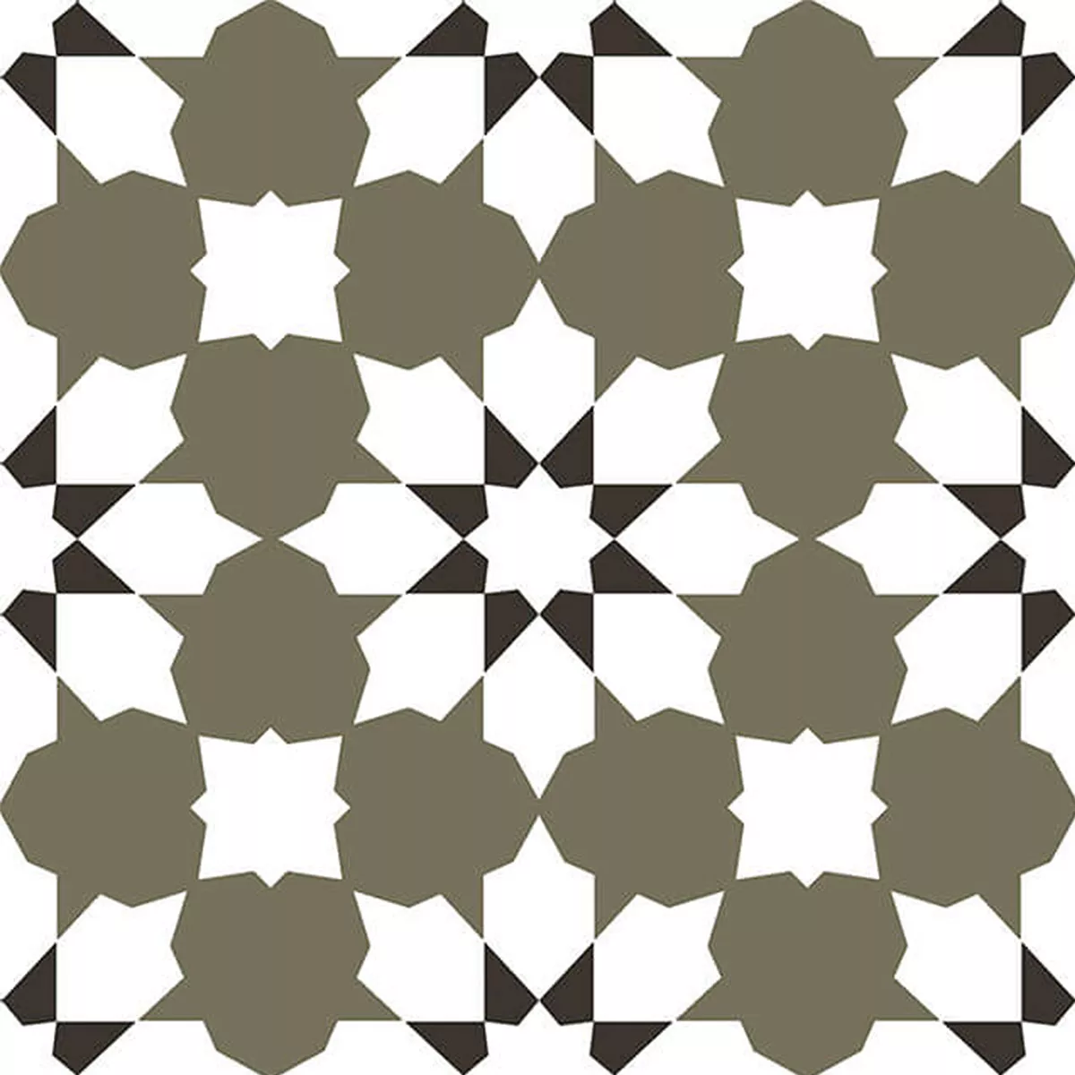 Gres Porcellanato Piastrelle Samarkand Verde 22,5x22,5cm Gres Porcellanato Piastrelle Samarkand Verde 22,5x22,5cm