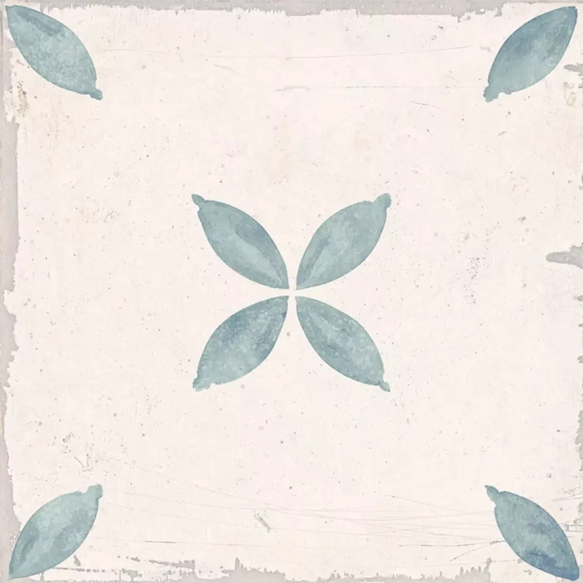 Pelin Blu Chiaro Crema 25x25 cm