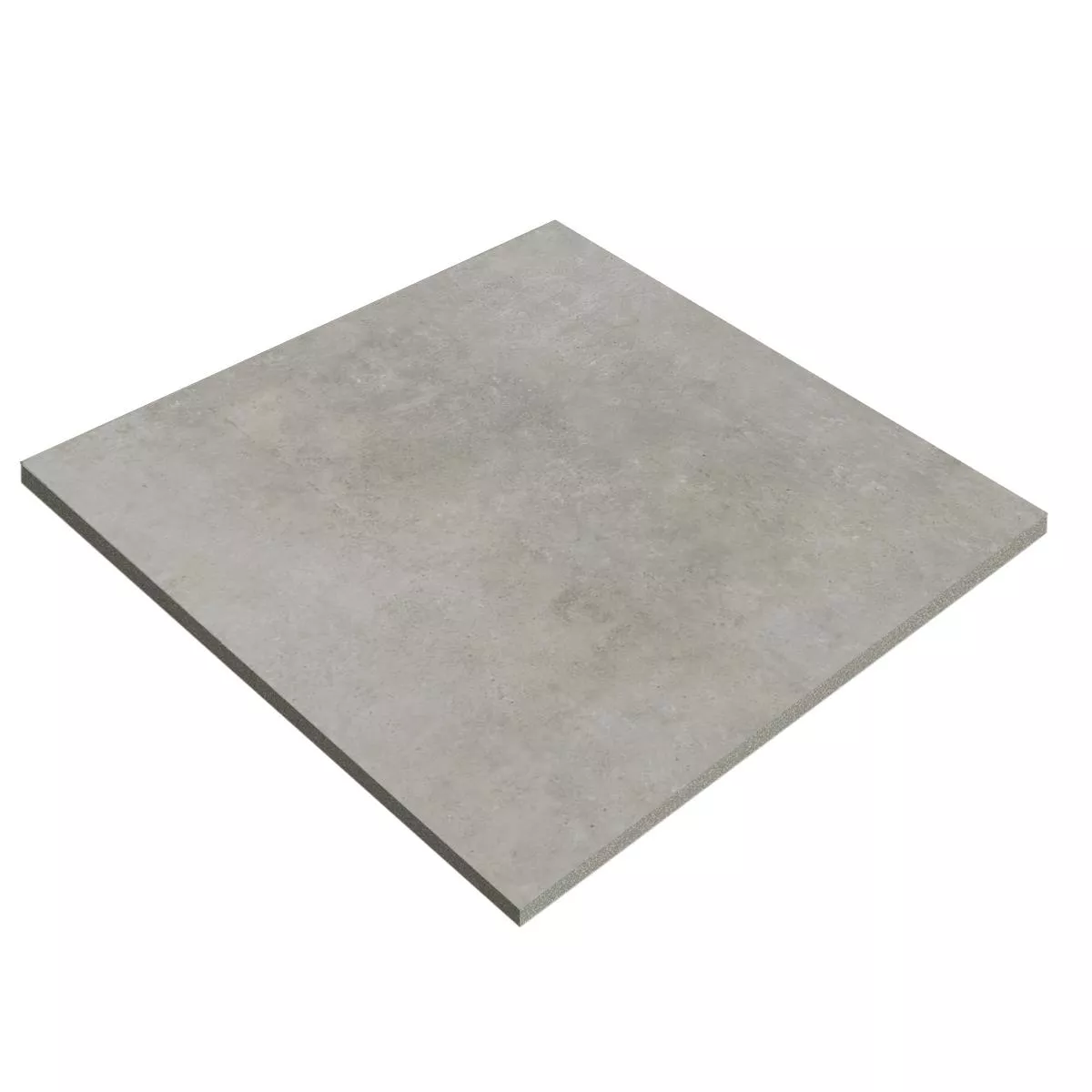 Piastrella Esterni Gres Porcellanato Petersburg Grigio Chiaro 60x60x2 cm