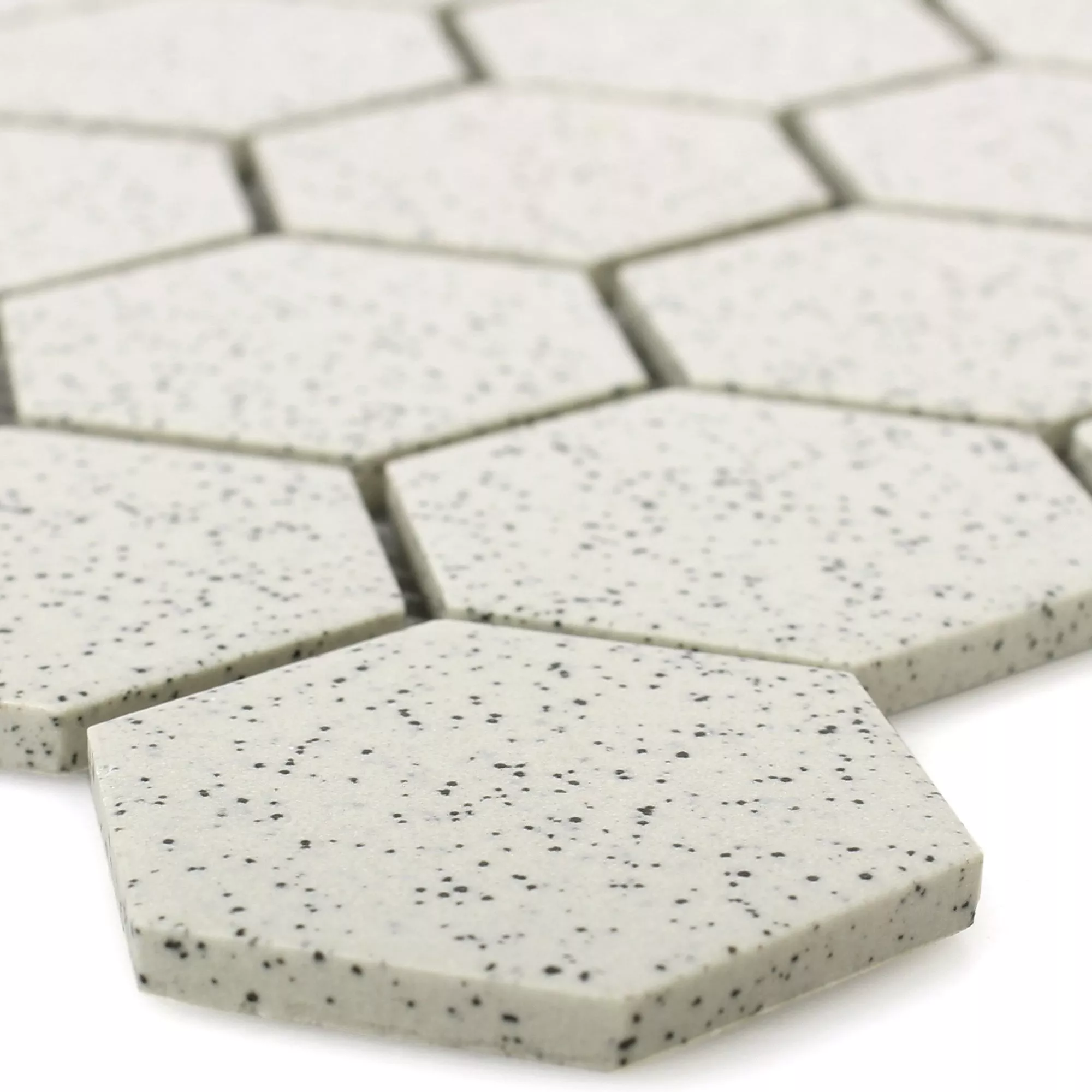 Ceramica Mosaico Luanda Beige Hexagon 51 Ceramica Mosaico Luanda Beige Hexagon 51