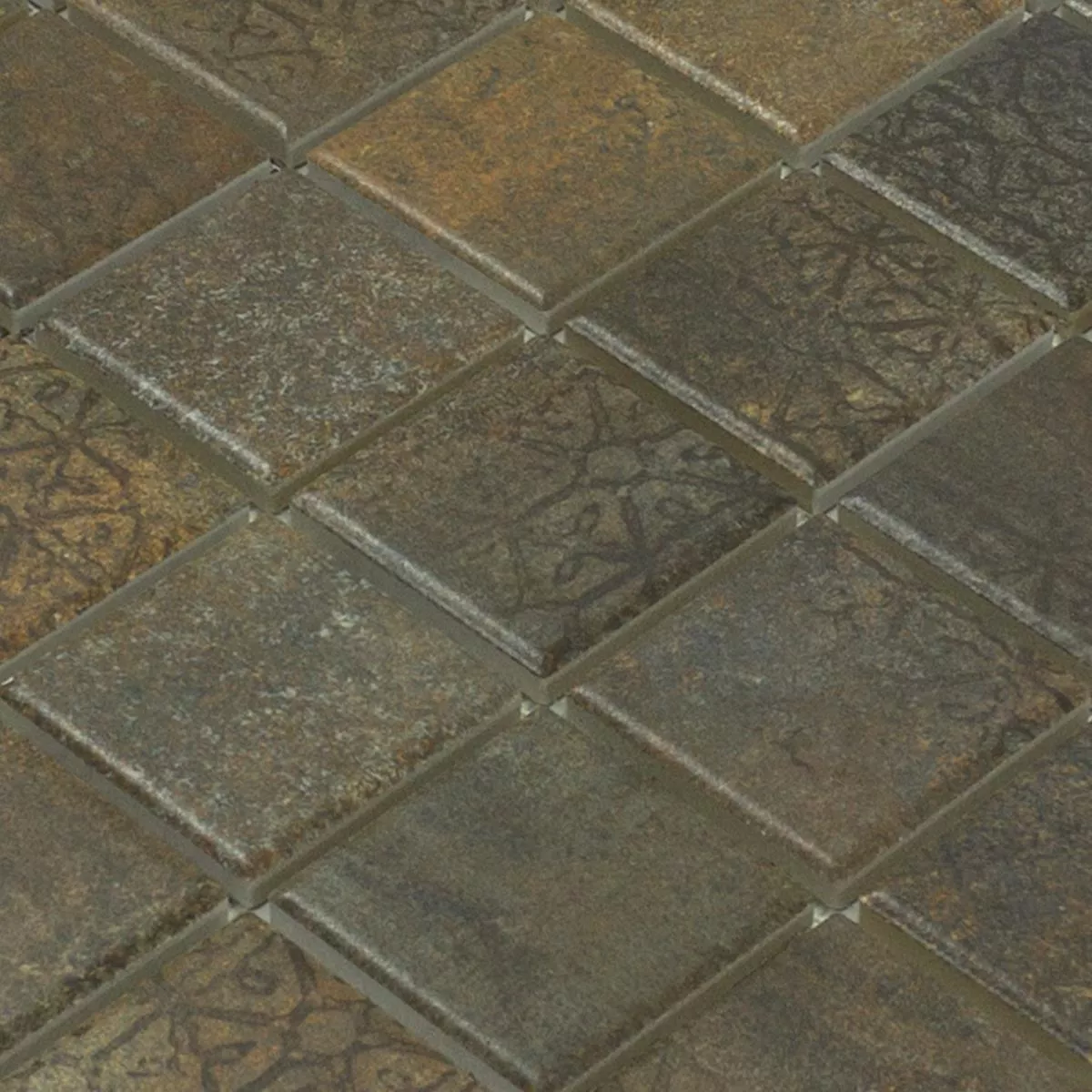 Ceramica Mosaico Sorrento Marrone