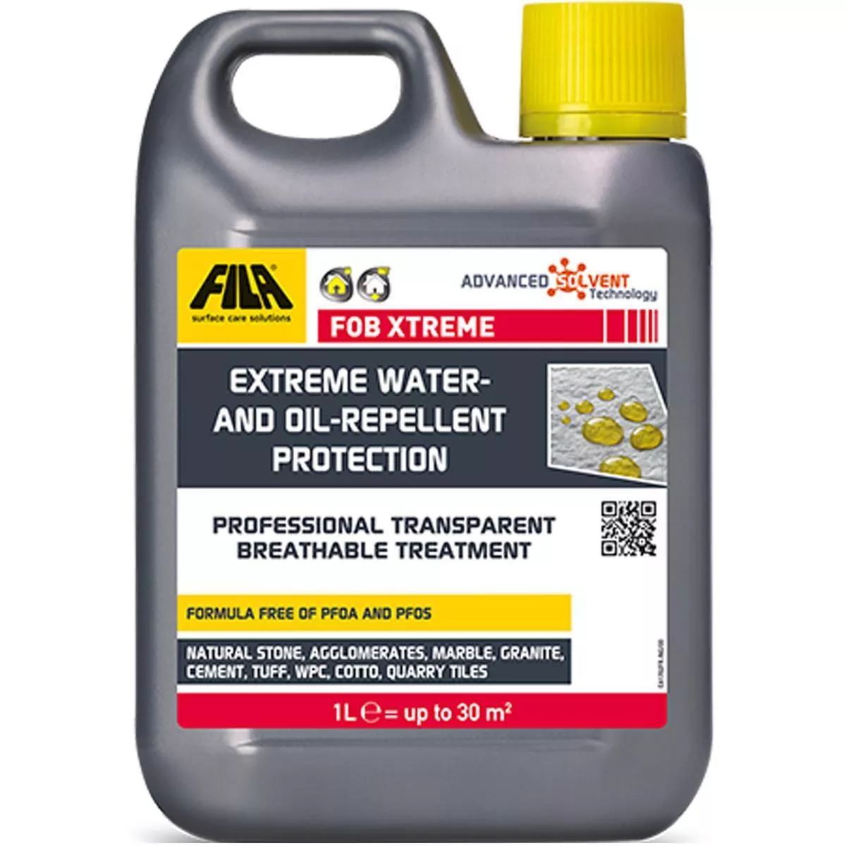 Fila FOB XTREME Idrorepellente e Oleorepellente Protezione Estrema 1 L