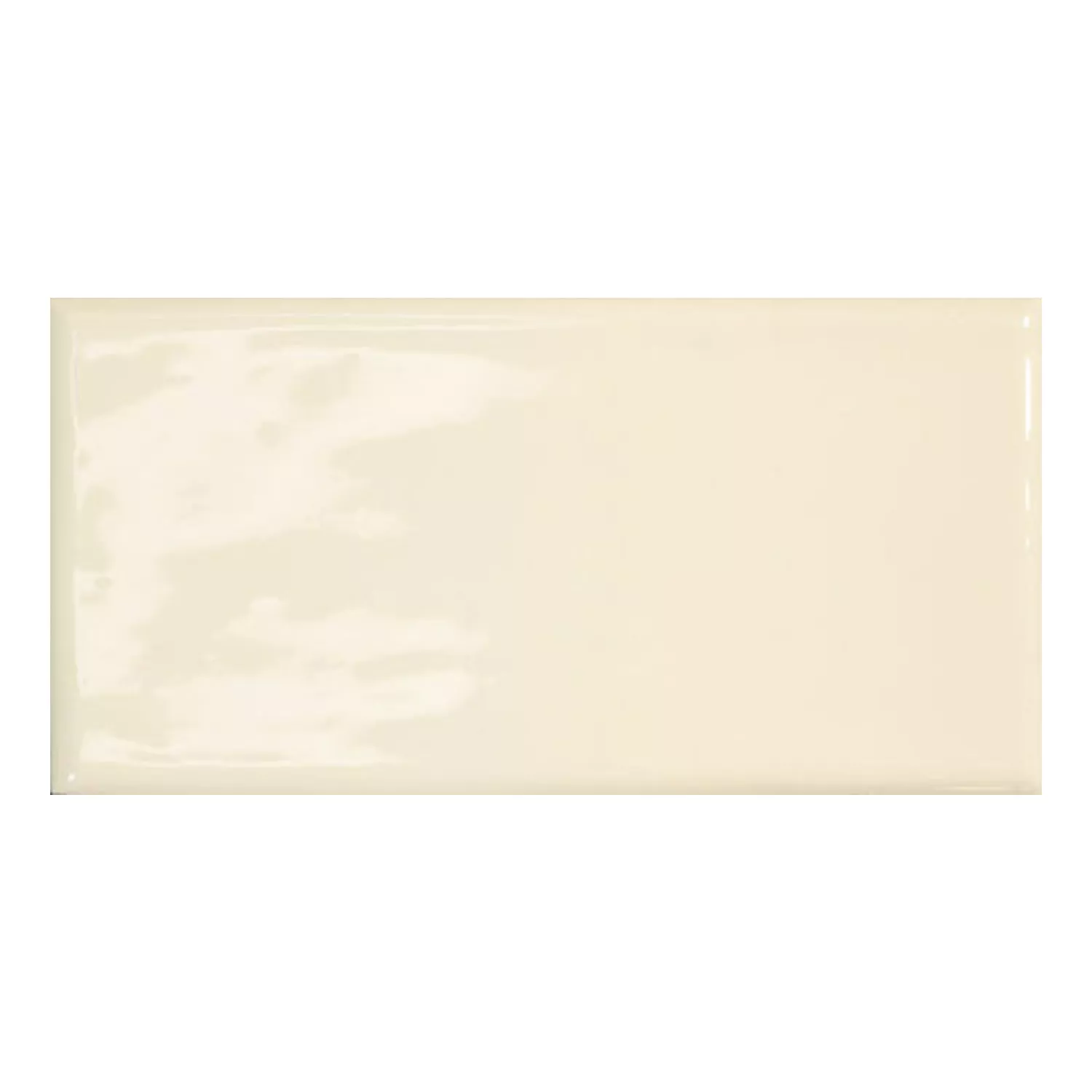 Calissi Beige Lucida Rustico 7,5x15 cm Hueso