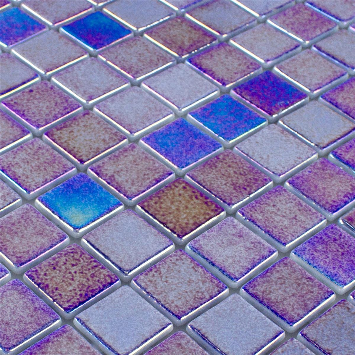 Vetro Piscina Mosaico McNeal Blu Scuro 25