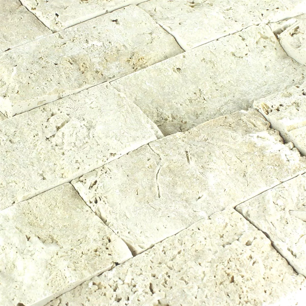Campione Mosaico Pietra Naturale 3D Chiaro Brick
