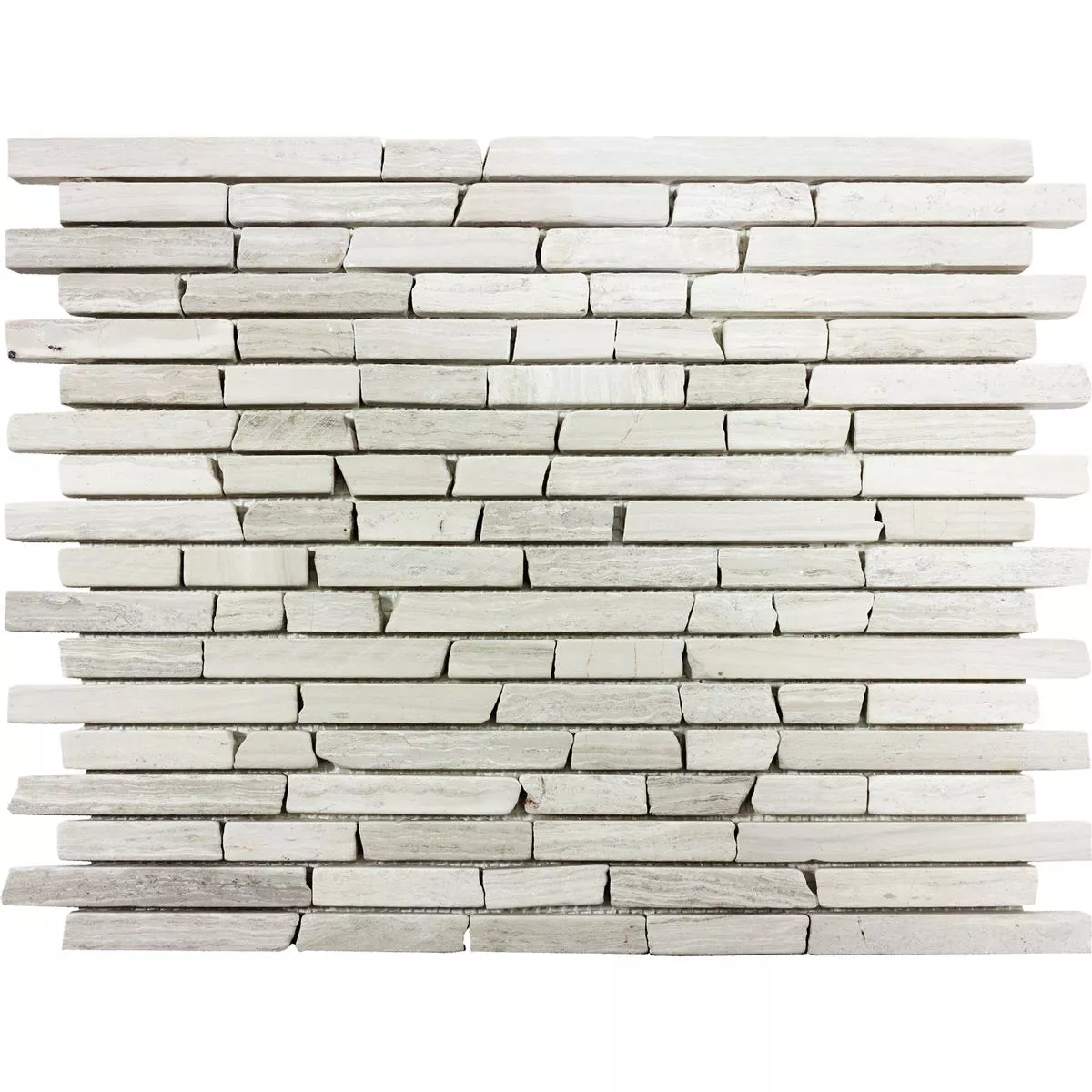 Mosaico Marmo Brick Stanley Grigio