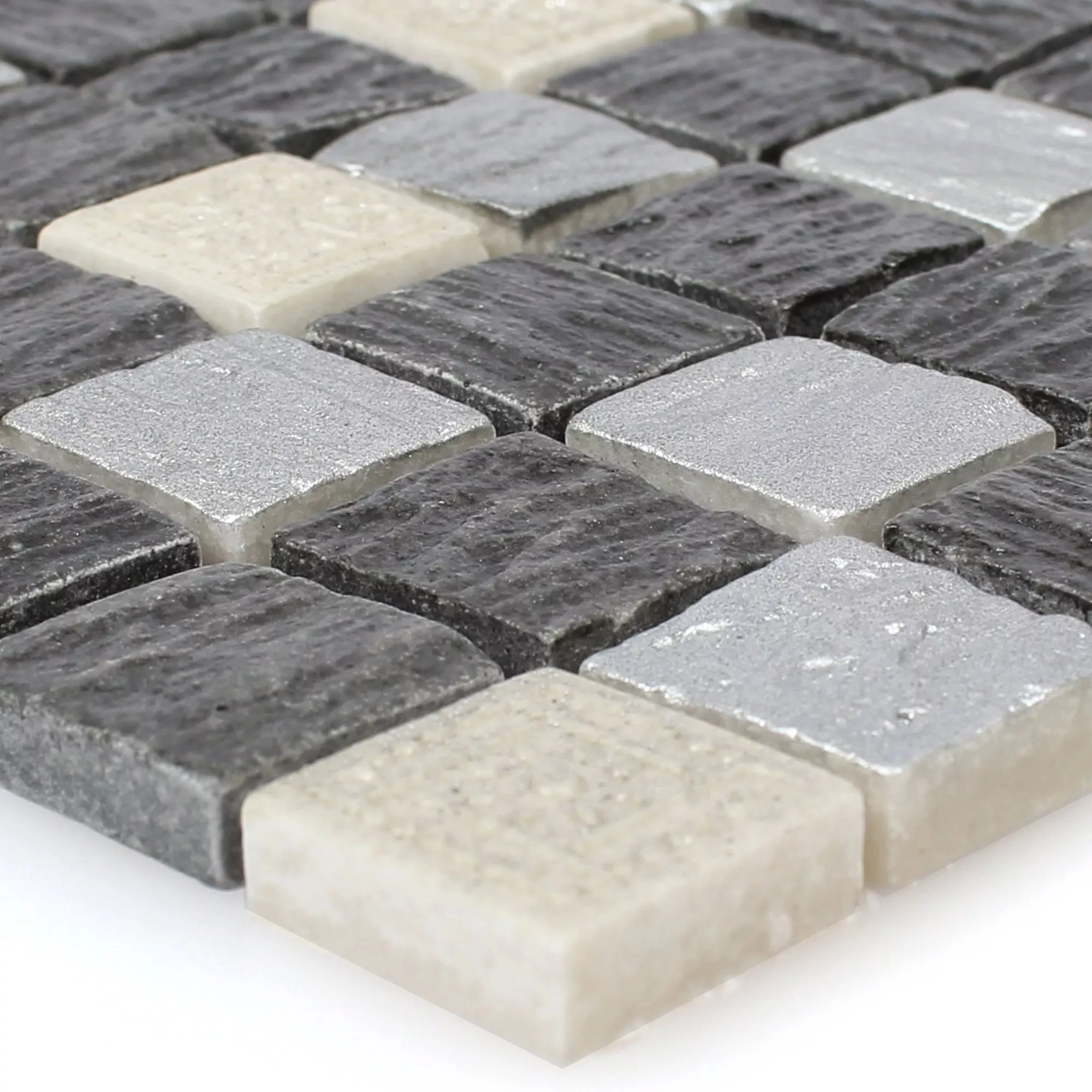 Mosaico Di Vetro Pietra Naturale Piastrelle Colicos Grigio Nero Argento Mosaico Di Vetro Pietra Naturale Piastrelle Colicos Grigio Nero Argento