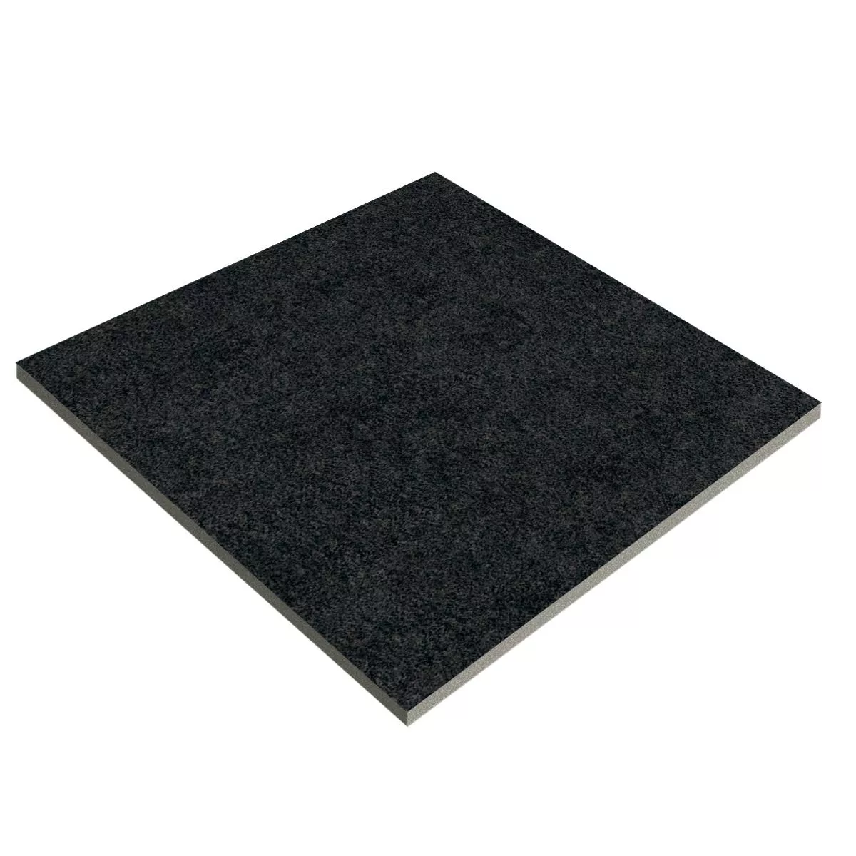 Campione Piastrella Esterni Stoneway Pietra Naturale Ottica Nero 60x60cm