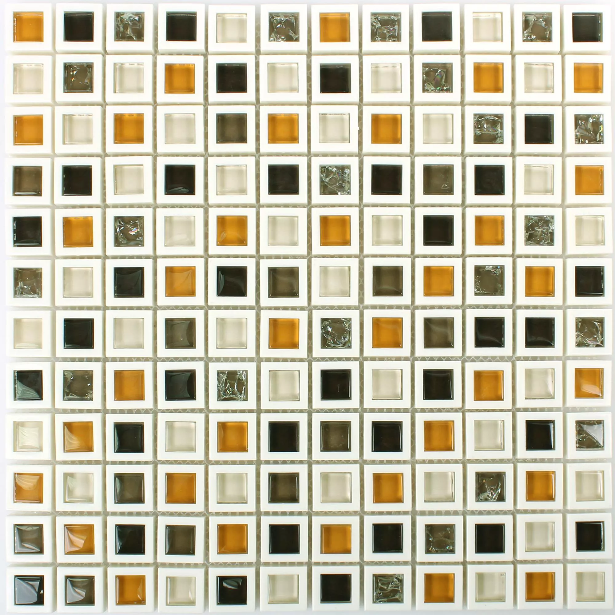 Vetro Plastica Mosaico Anatolia Marrone