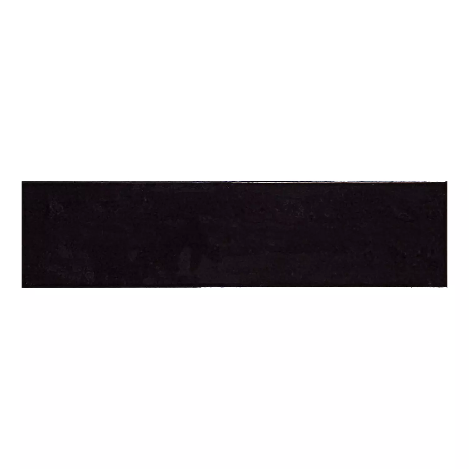 Alcacer Nero Lucida Rustico 7,5x30 cm Negro