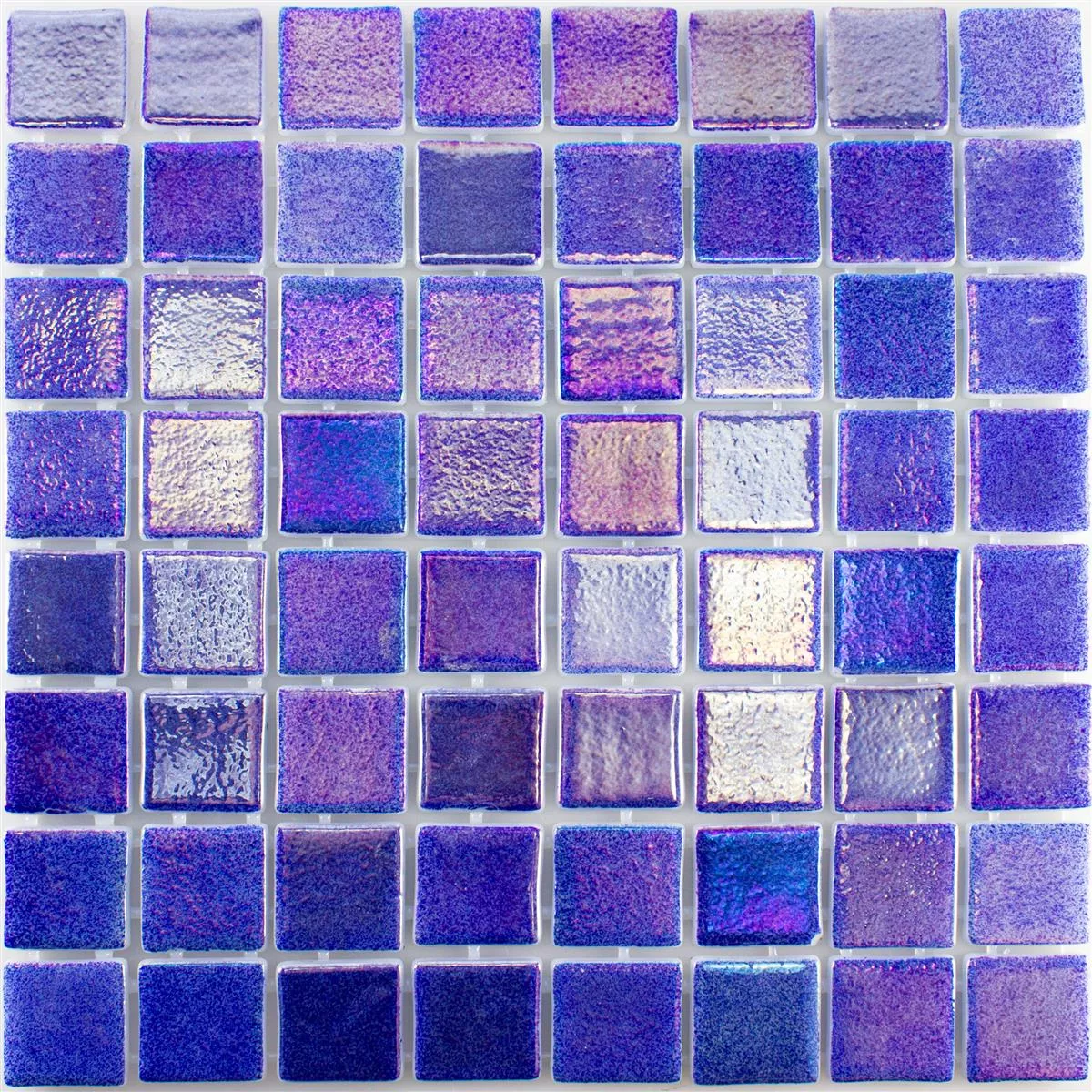 Campione Vetro Piscina Mosaico McNeal Blu Scuro 38