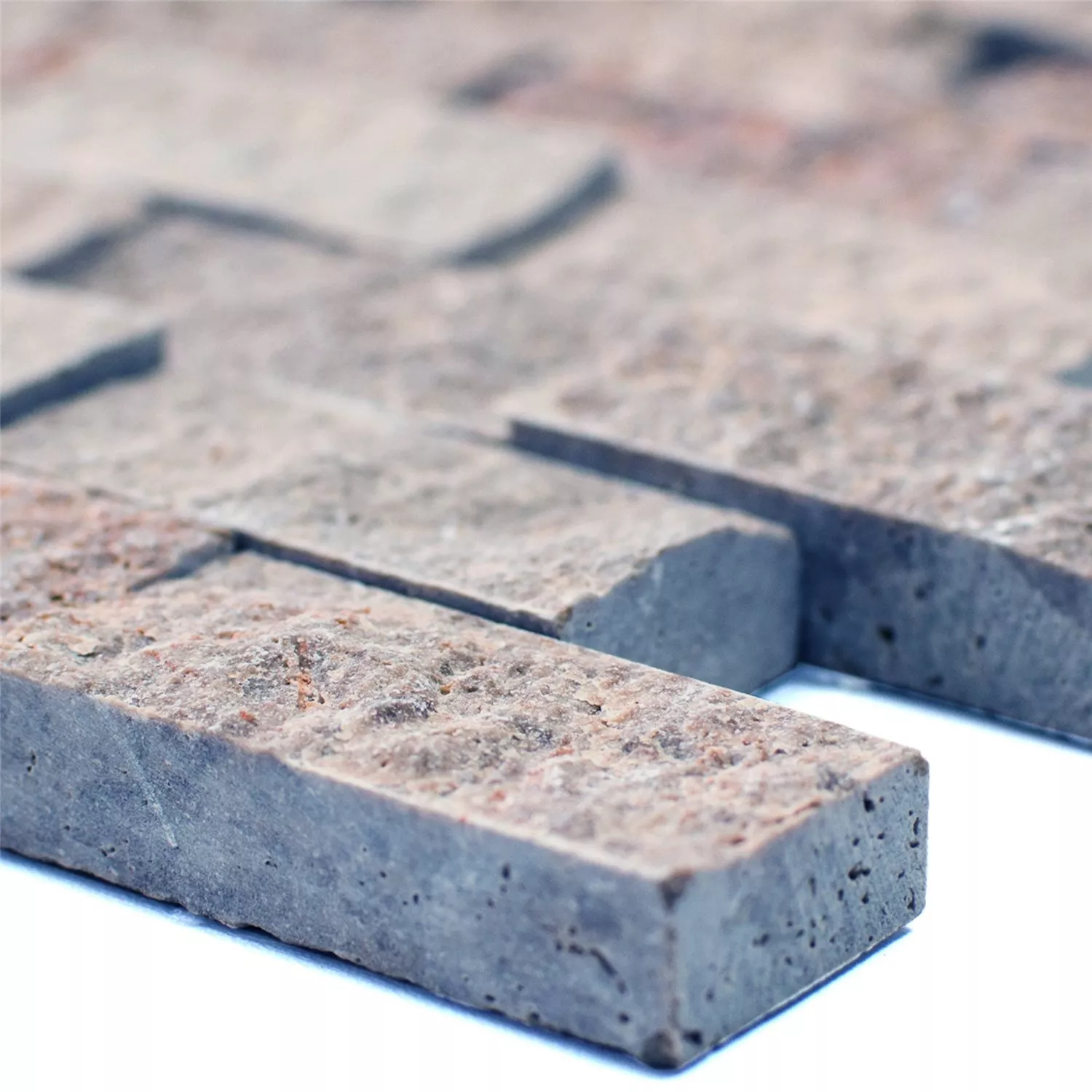 Mosaico Travertin Patara Noce 3D