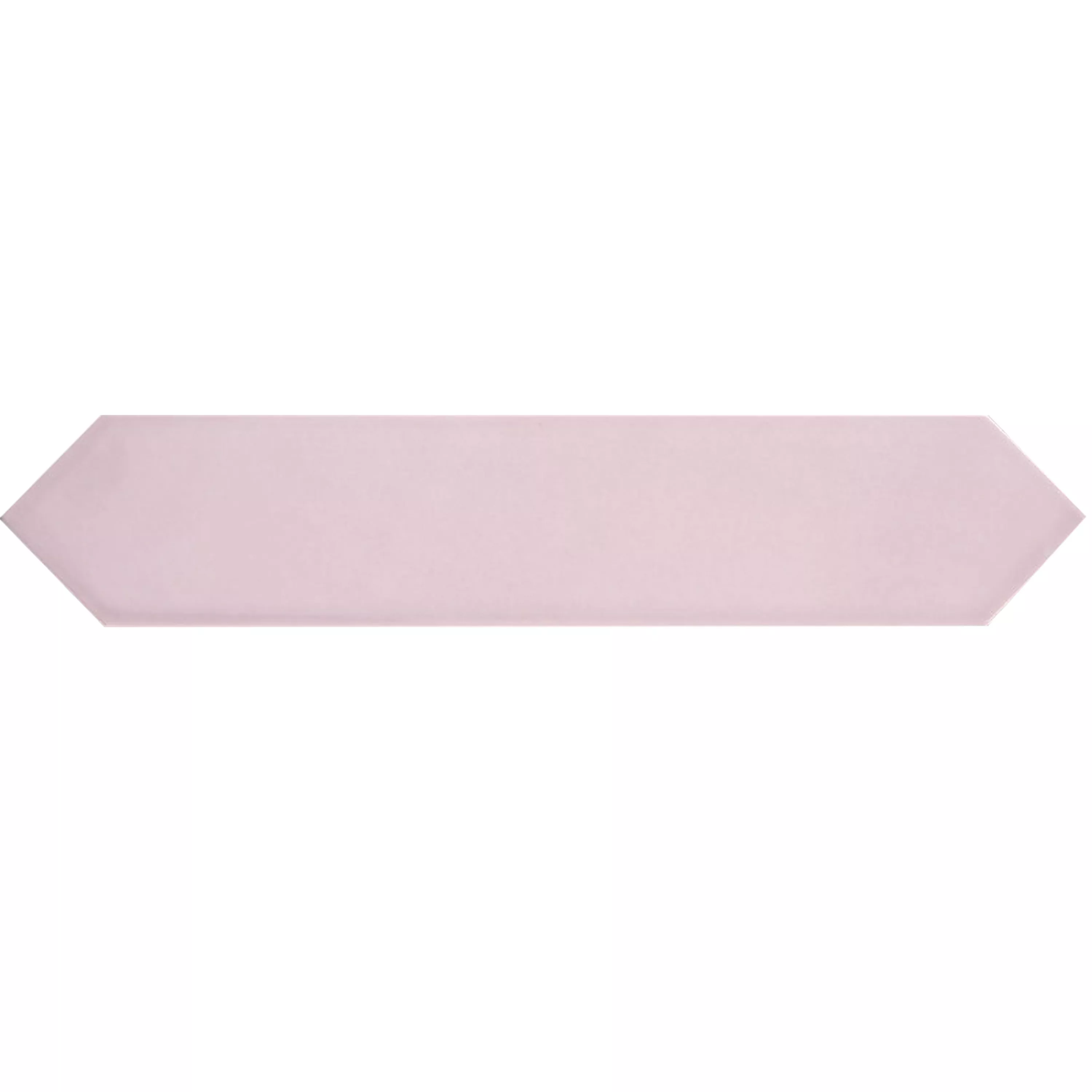 Konstanz Esagono Rosa Lucida 6,5x33,2 cm