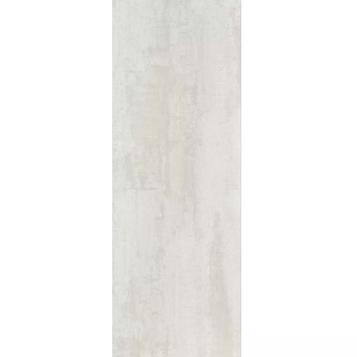 Campione Piastrelle Herion Ottica Metallo Opaco Blanco 45x90cm