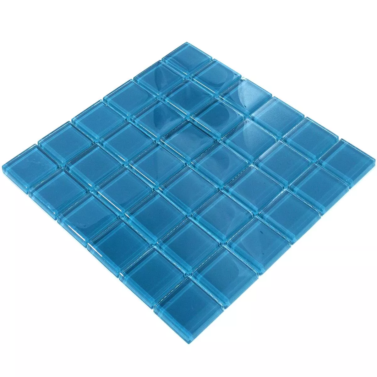 Mosaico Di Vetro Piastrelle Melmore Blu
