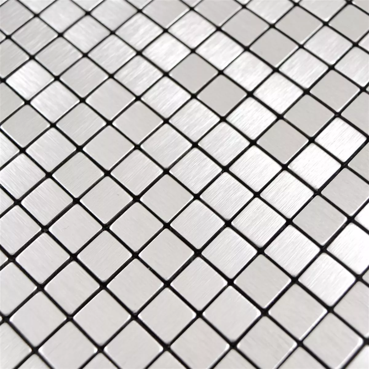 Metallo Mosaico Wygon Autoadesivo Argento 10mm