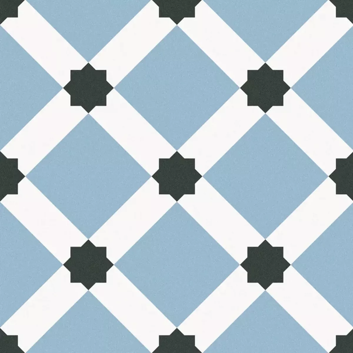 Atlantica Colmar Blu Bianco 25x25 cm