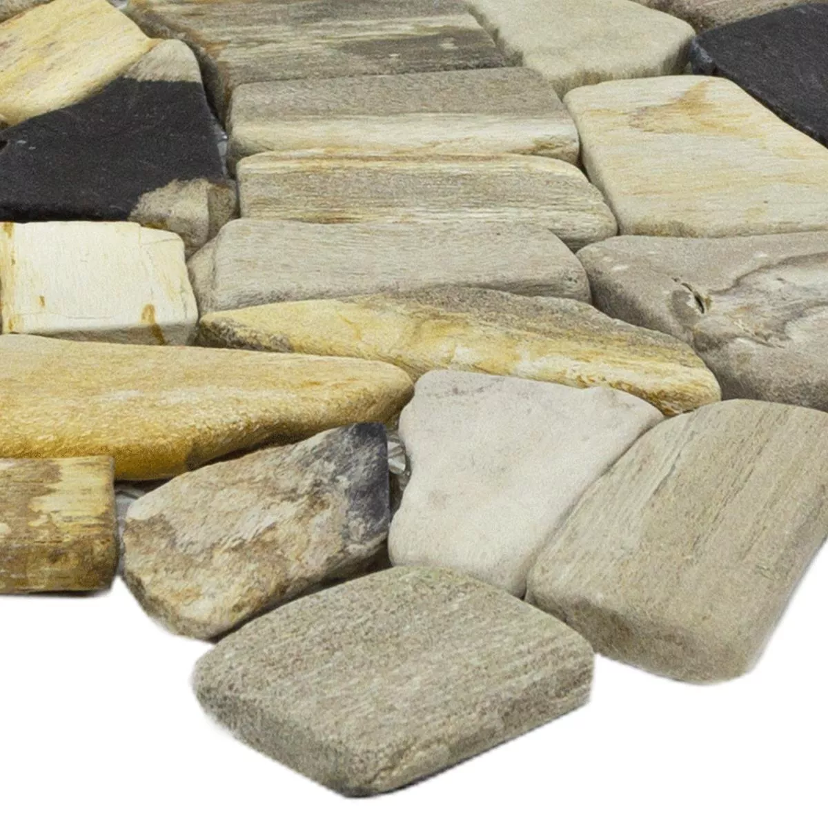 Mosaico Marmo Rotte Piastrelle Antiko Oak