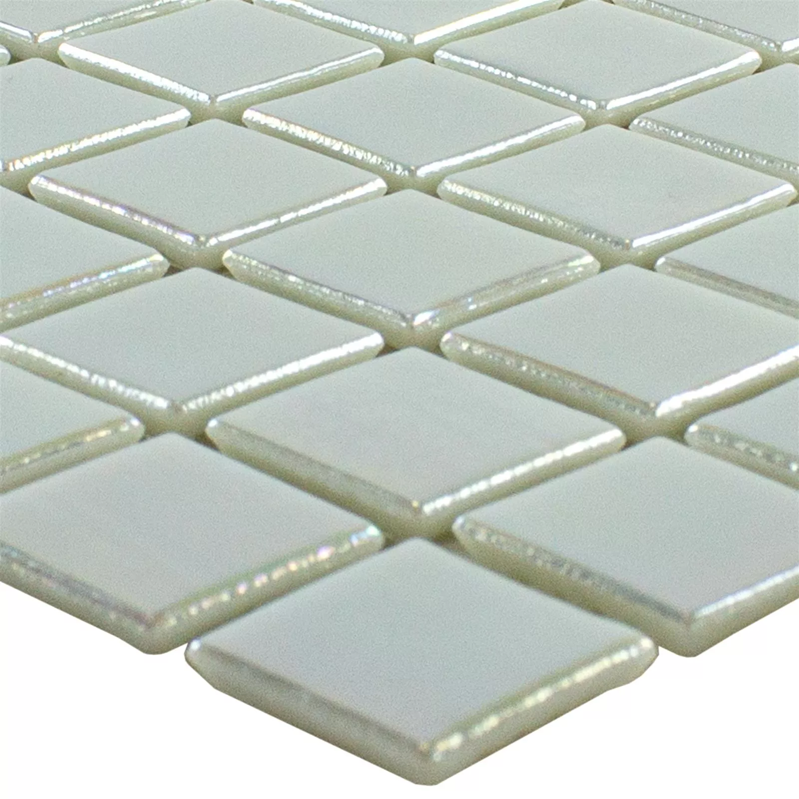 Mosaico Di Vetro Effetto Madreperla Ingolstadt Bianco Piazza 20 Mosaico Di Vetro Effetto Madreperla Ingolstadt Bianco Piazza 20