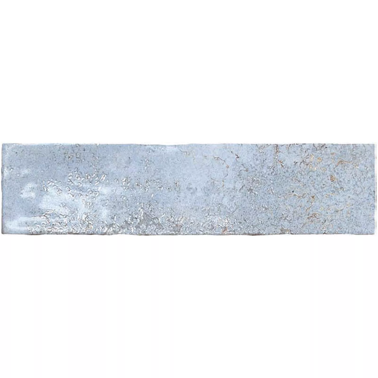 Campione Rivestimenti Wilhelmsburg Ondulato 7,5x30cm Blu Chiaro