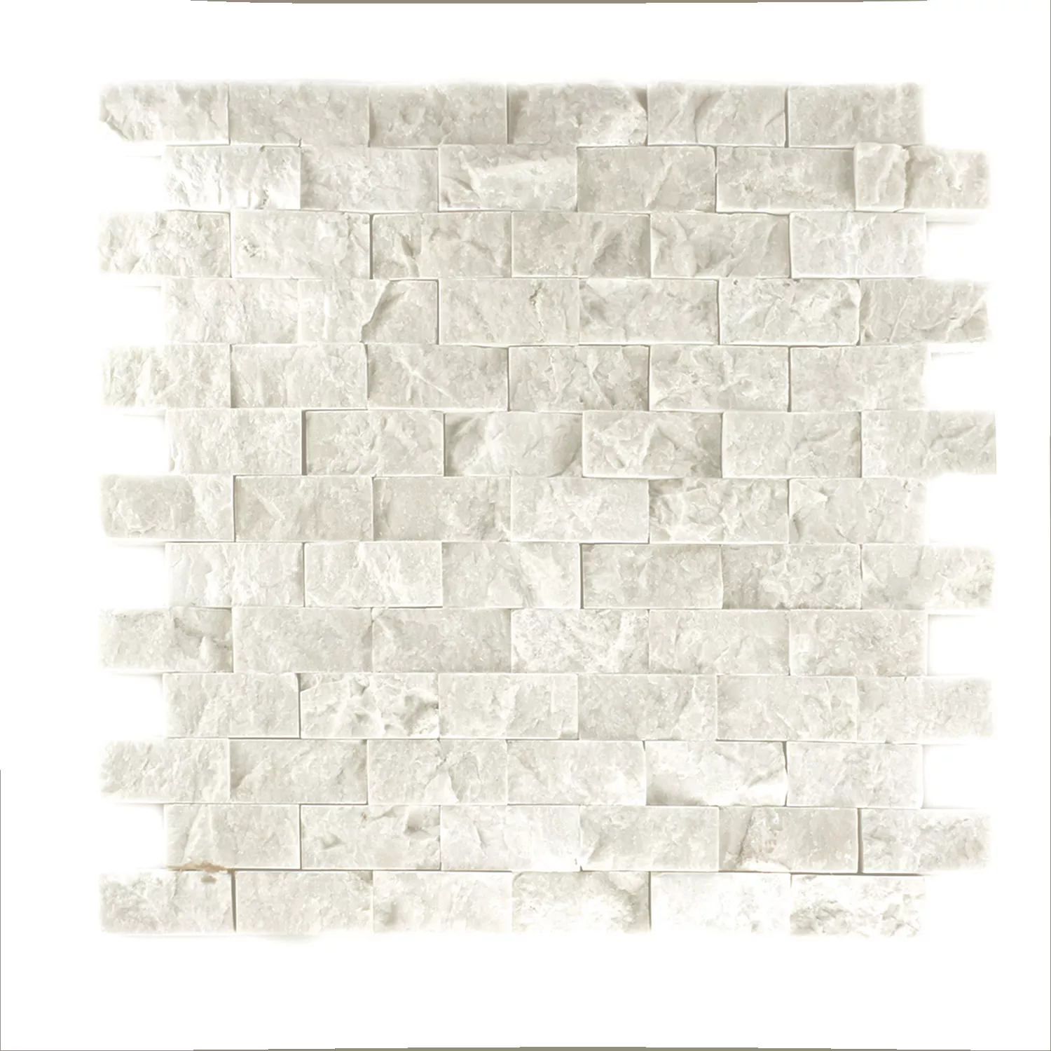 Campione Mosaico Pietra Naturale Marmo Afyon Beige 3D