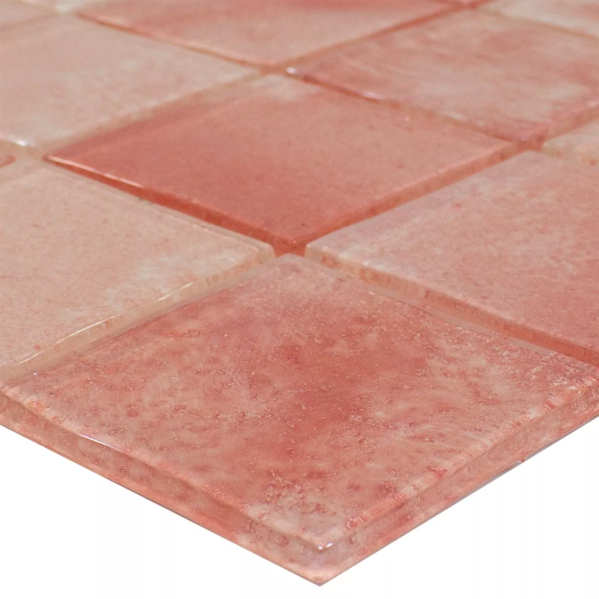 Campione Mosaico Di Vetro Novigrad Rosa 48x48x4 mm