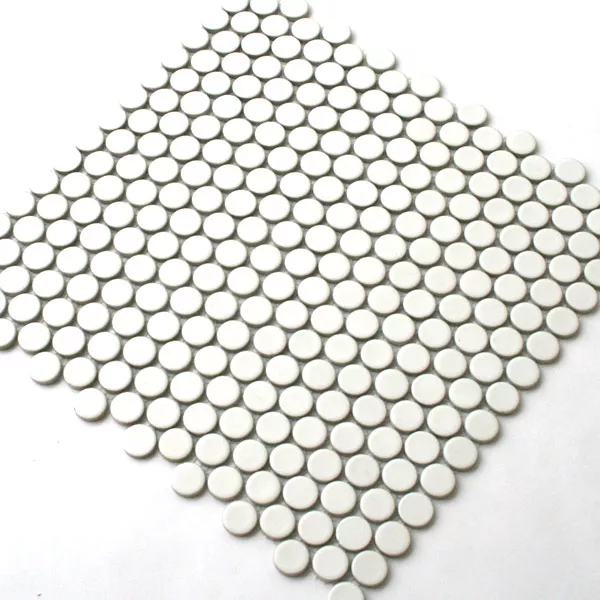 Mosaico Ceramica Drop Bianco Uni