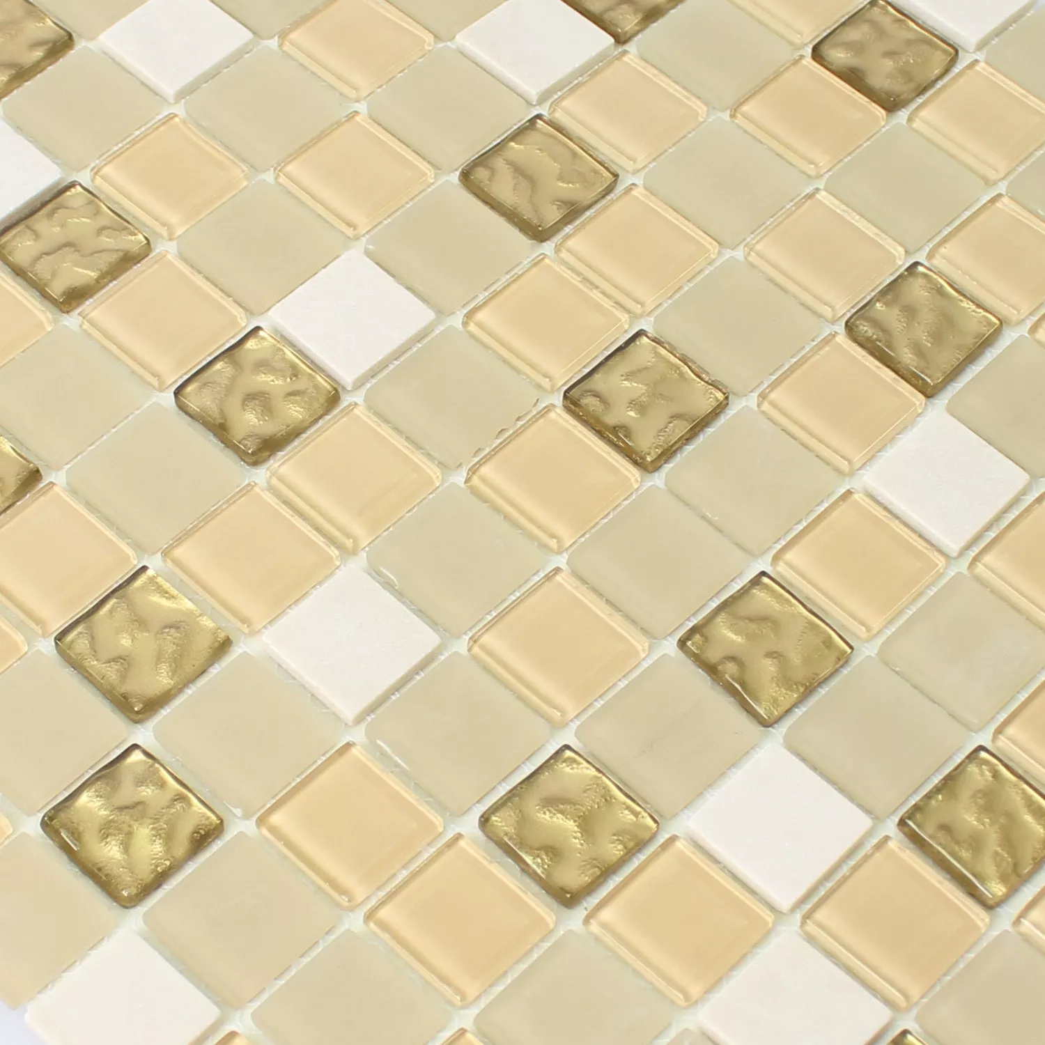 Autoadesivoe Mosaico Pietra Naturale Vetro Oro